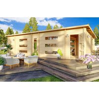 12% billiger! Fjordholz Holzgartenhaus Modell Dundee 70 B 24m² Unkategorisiert online kaufen