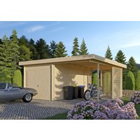 26% billiger! Fjordholz Holzgarage mit Carport Modell Gettorf 44 30m² Unkategorisiert online kaufen 26% billiger! Fjordholz Holzgarage mit Carport Modell Gettorf 44 30m² Unkategorisiert online kaufen