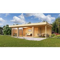26% billiger! Fjordholz Holzgartenhaus Alu Concept 70 O 54m² Unkategorisiert online kaufen