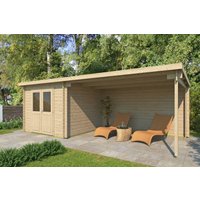 26% billiger! Fjordholz Holzgartenhaus Modell Gent 28 B 24m² Unkategorisiert online kaufen
