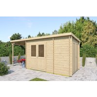 26% billiger! Fjordholz Holzgartenhaus Modell Hobe 28 A 24m² Unkategorisiert online kaufen