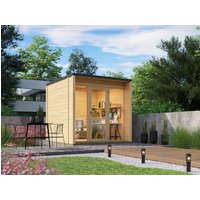 26% billiger! Fjordholz Holzgartenhaus Modell Office Box Größe S nat 6m² Unkategorisiert online kaufen