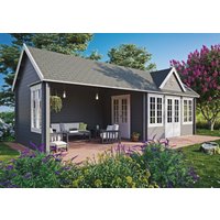 26% billiger! Fjordholz Holzgartenhaus Modell Teehaus Westminster 70 32m² Unkategorisiert online kaufen