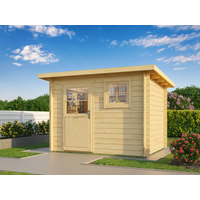 26% billiger! Fjordholz Pultdach Holzgartenhaus Modell Ezra 2B 6m² Unkategorisiert online kaufen