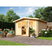 26% billiger! Fjordholz Satteldach Holzgartenhaus Modell Eliza 5F 9m² Unkategorisiert online kaufen