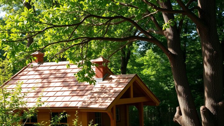 Die günstigste Dacheindeckung für ein Gartenhaus im Vergleich