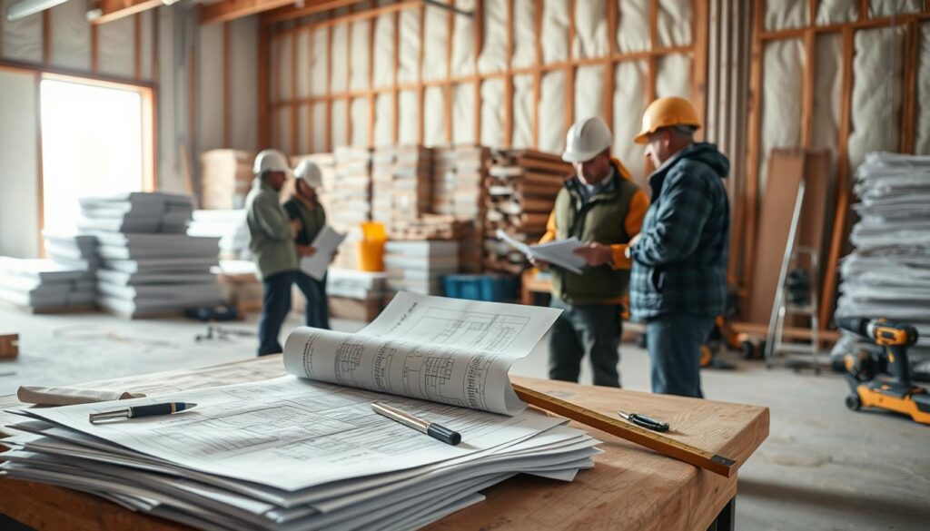 Planung und Vorbereitung der Dämmarbeiten Planung und Vorbereitung der Dämmarbeiten