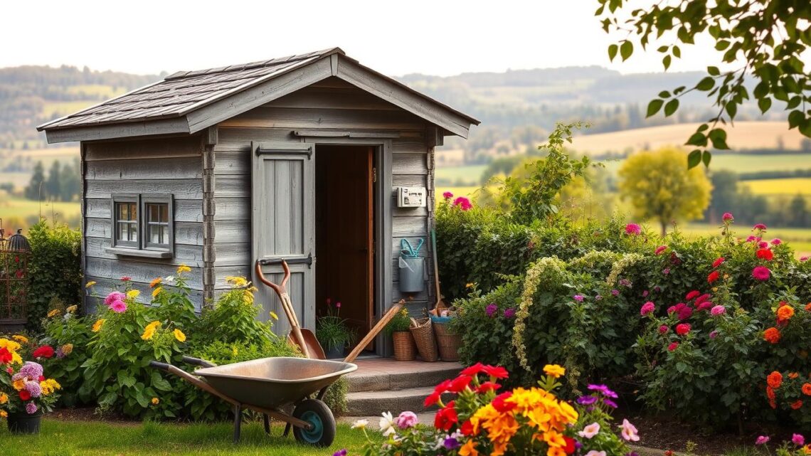 Unterschied zwischen Schuppen und Gartenhaus erklärt