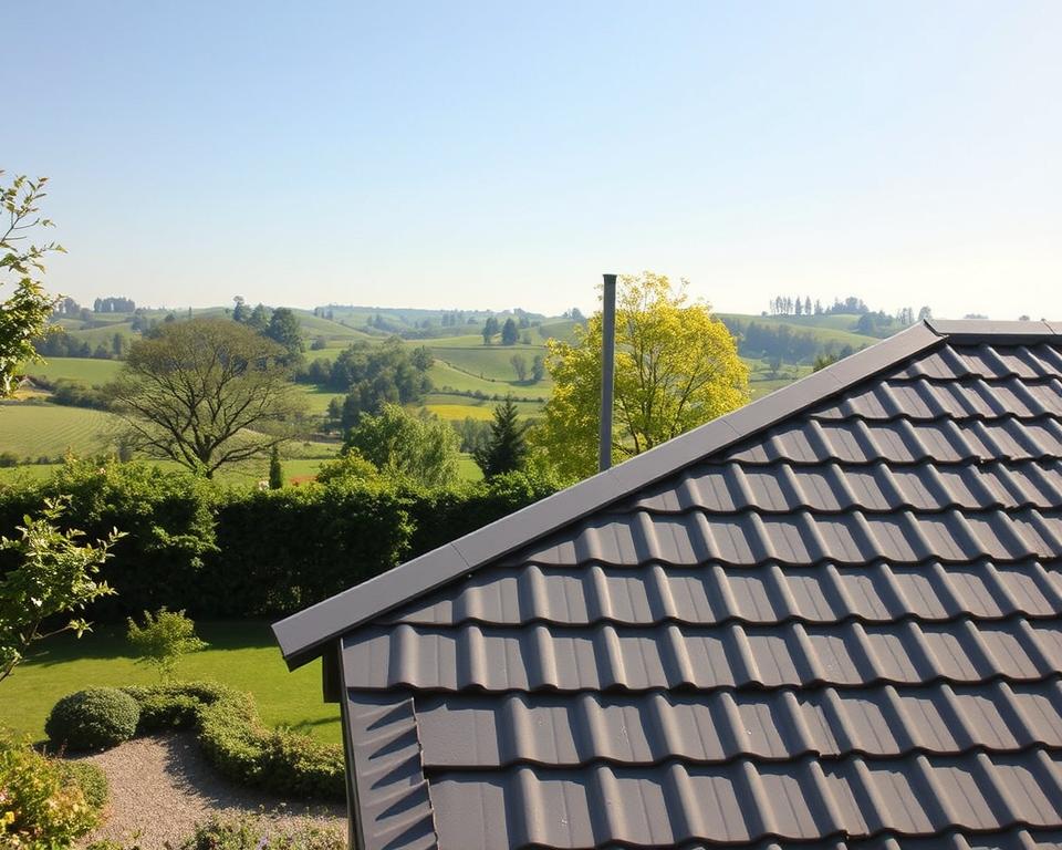 Metall-Dachoptionen für Gartenhäuser