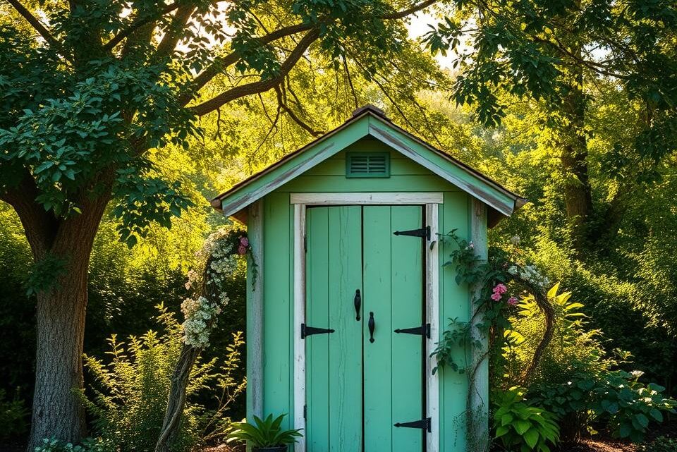 Das Gartenhaus streichen – eine einfache Anleitung