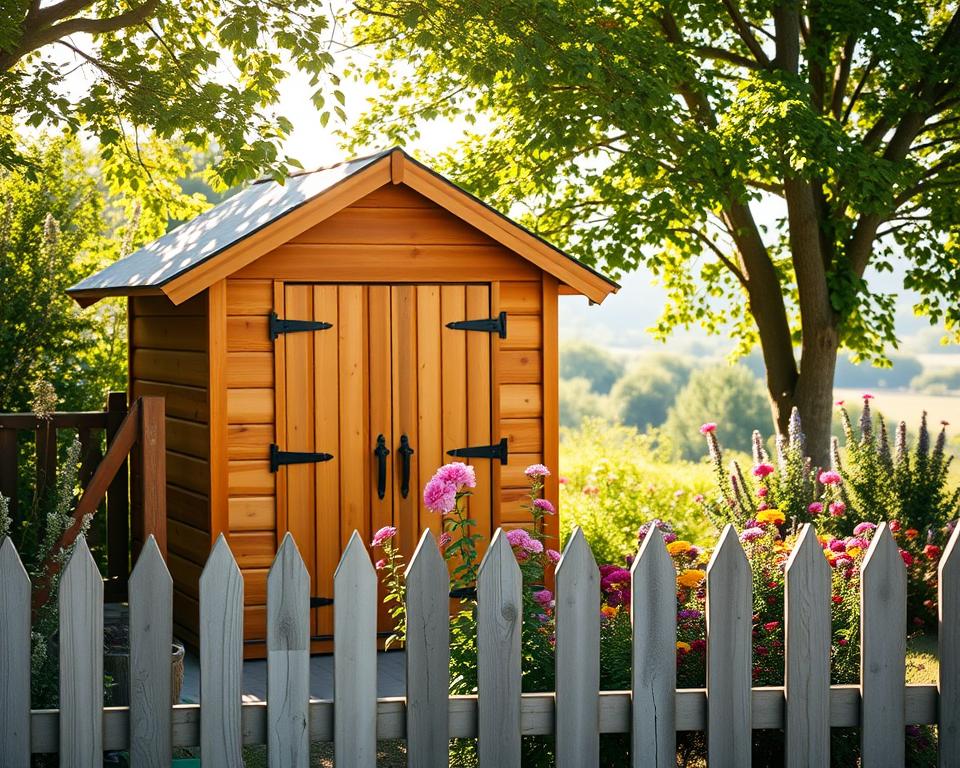Farbauswahl Gartenhaus