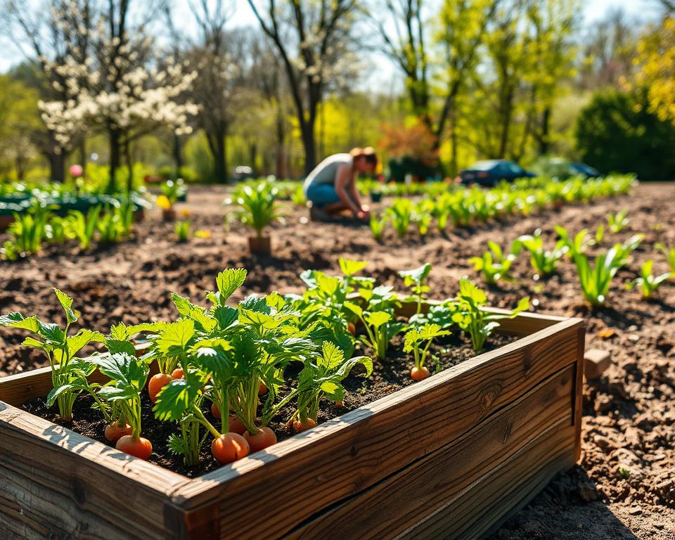 Aussaat und Pflanzenpflege im Frühjahr