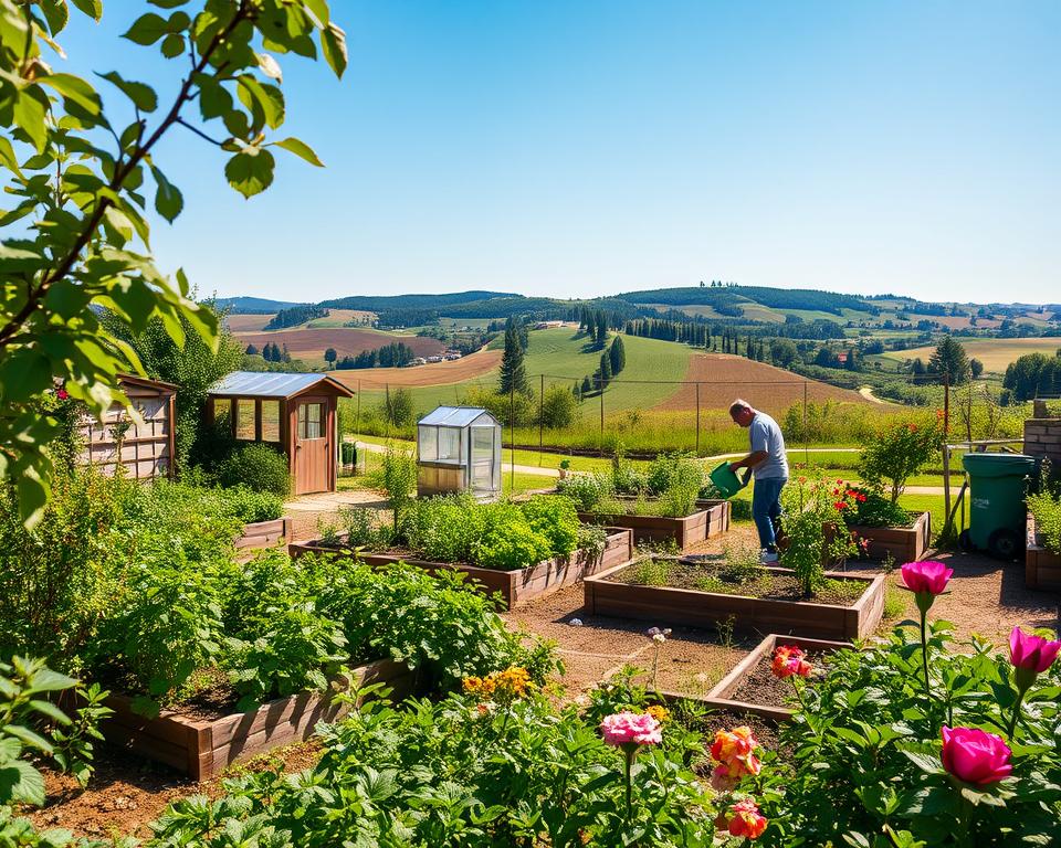 Ganzjährige Gartenpflege