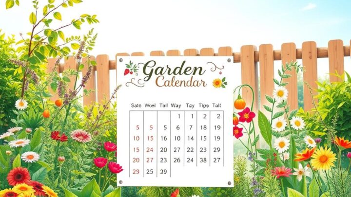 Gartenkalender: Monatliche Tipps von Januar bis Dezember