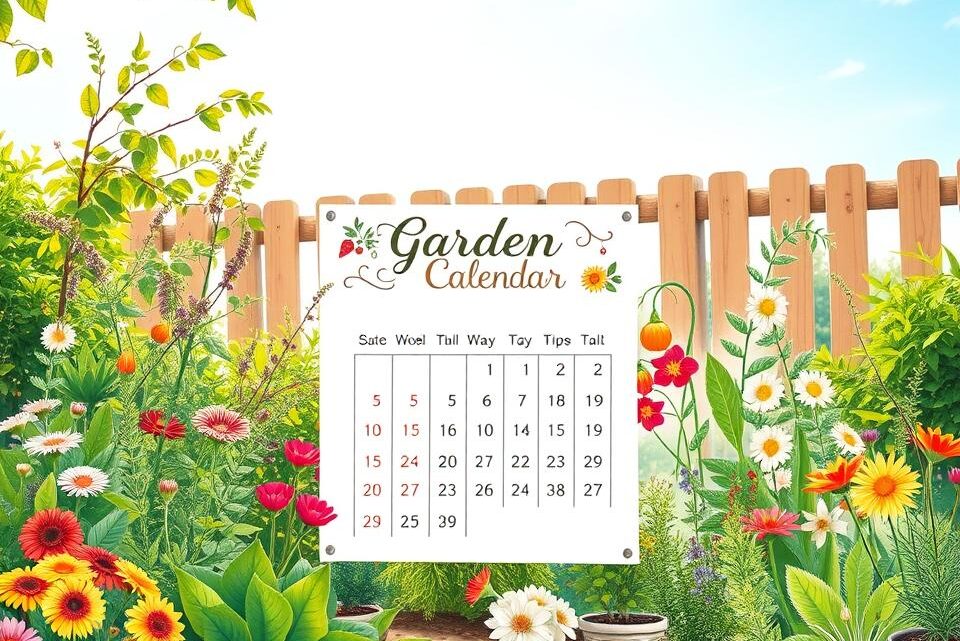 Gartenkalender: Monatliche Tipps von Januar bis Dezember