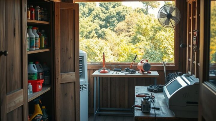 Schimmel im Gartenhaus vorbeugen und bekämpfen