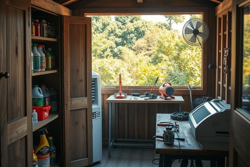 Schimmel im Gartenhaus vorbeugen und bekämpfen
