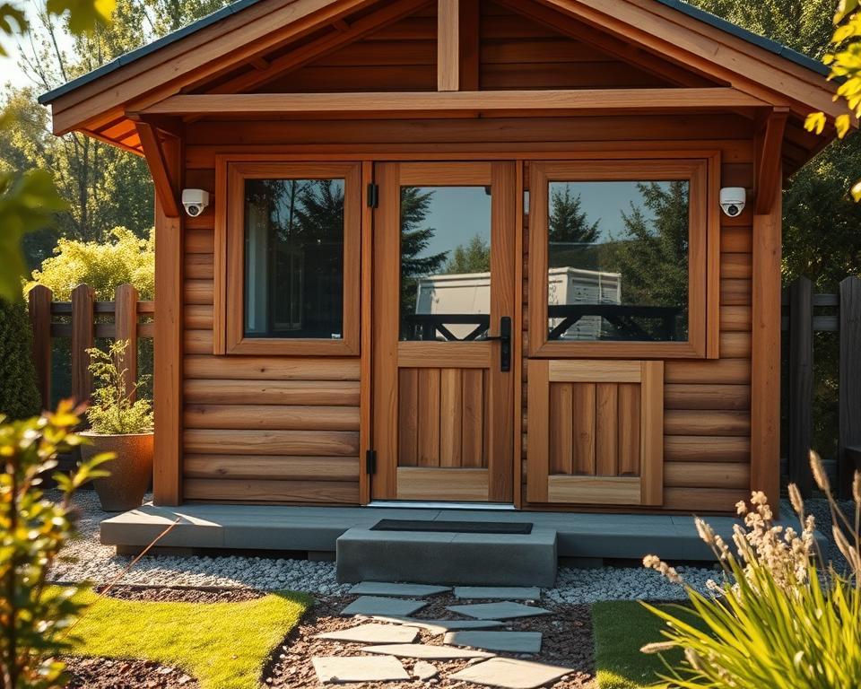 Gartenhaus Basis-Sicherheit Gartenhaus Basis-Sicherheit