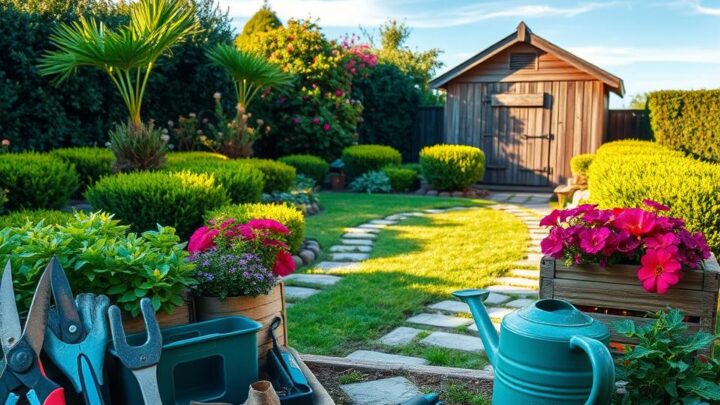 Ordnung im Garten schaffen – praktische Tipps & Ideen