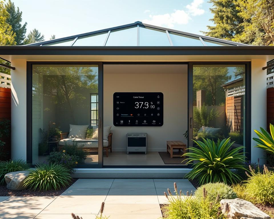 Klimasteuerung Smart Gartenhaus