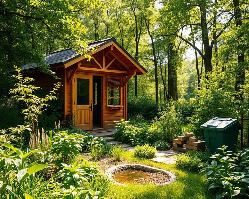 Gartenhaus Nachhaltigkeit