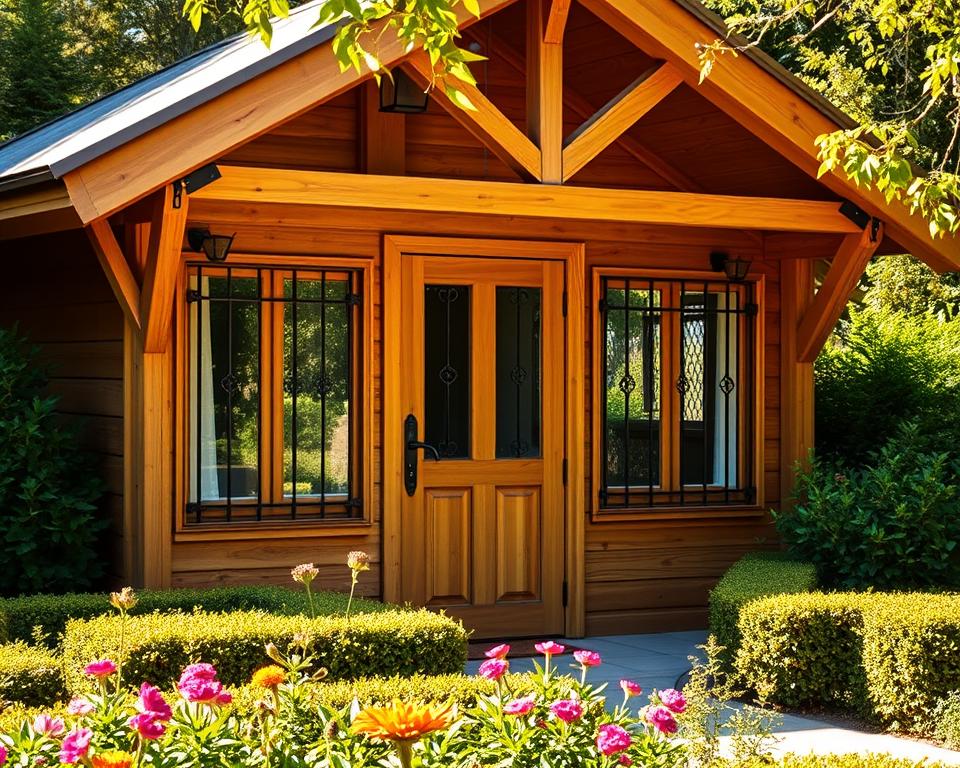 Gartenhaus Sicherheit