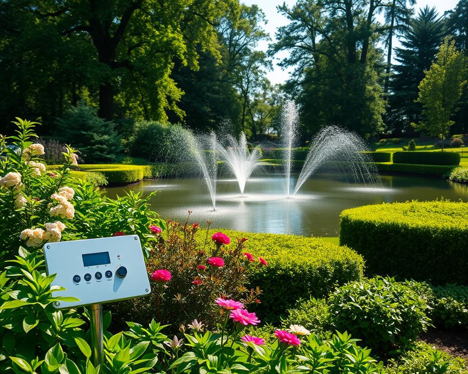Automatische Bewässerung Garten