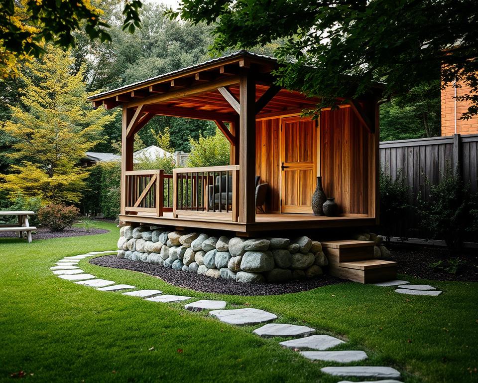 Gartenhaus Fundament Alternativen