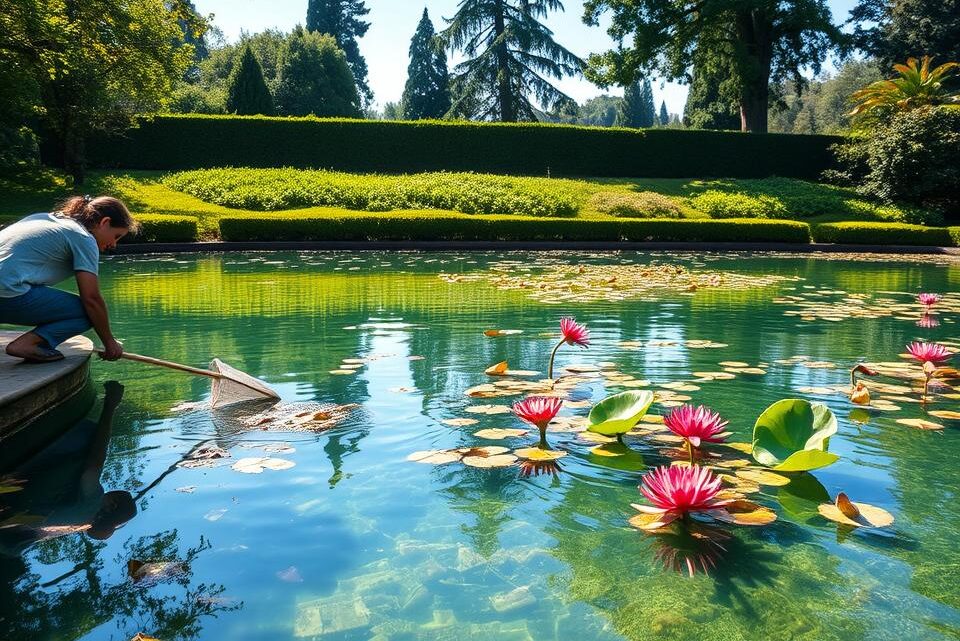 Gartenteich reinigen: Tipps für einen sauberen Teich