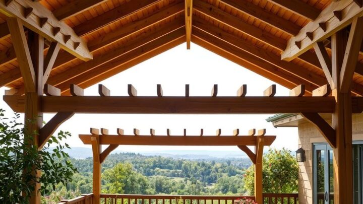 Holz für die Terrassenüberdachung – wie wählt man es aus, worauf sollte man achten?