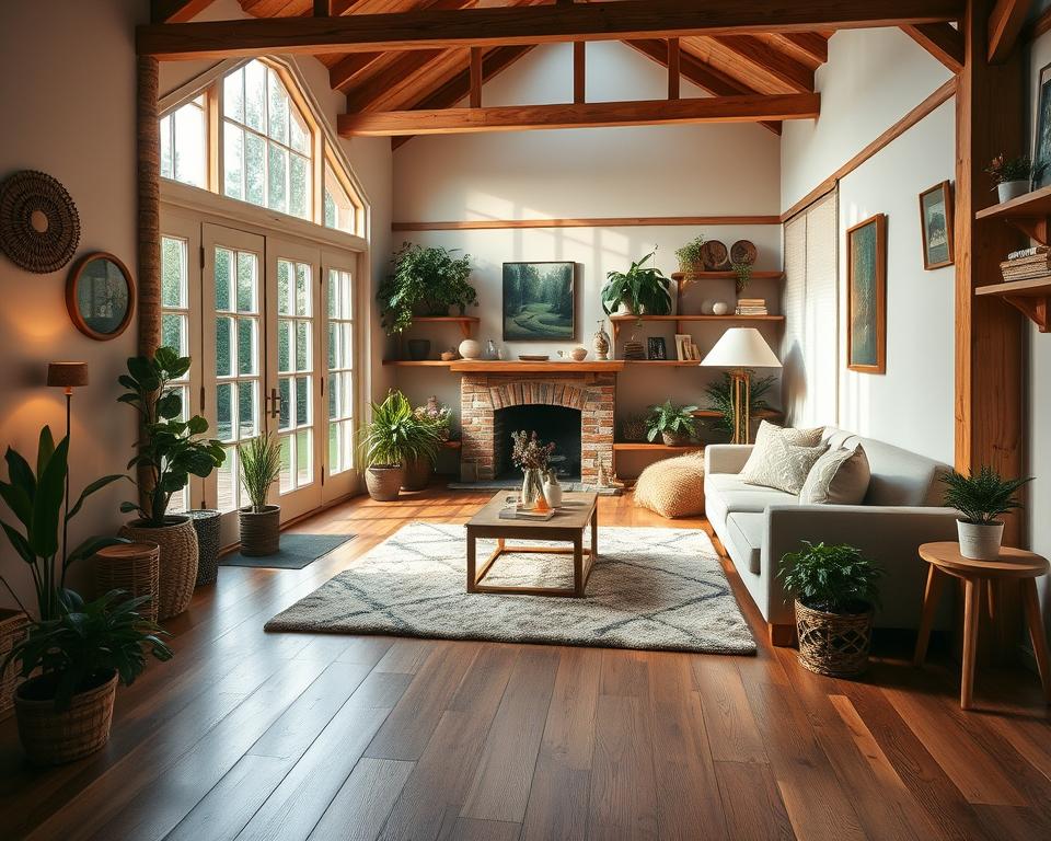 Innenraumgestaltung Gartenhaus Boden