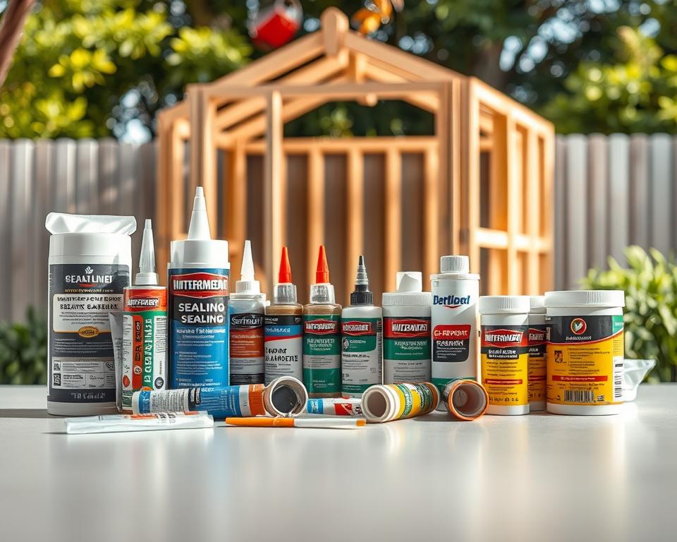 Materialauswahl Gartenhaus Abdichtung