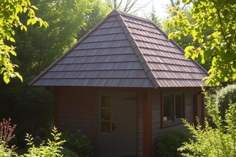 Wie kann man das Gartenhaus Dach komplett erneuern