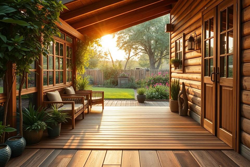 Bodenideen für das Holz-Gartenhaus: Stil & Komfort