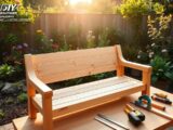 Gartenbank selber bauen