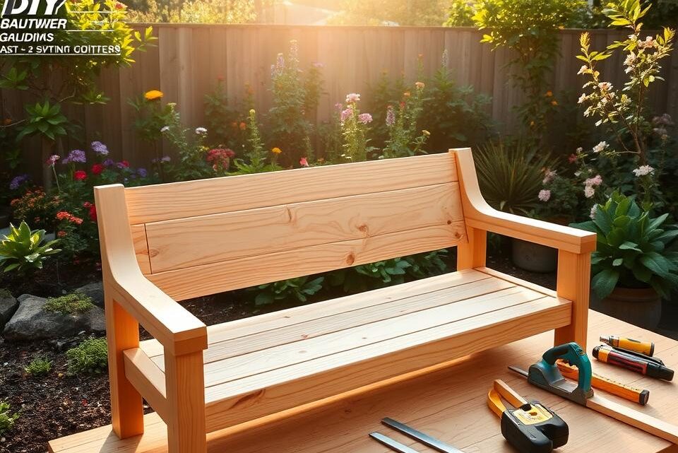 Gartenbank selber bauen: Anleitung für Anfänger