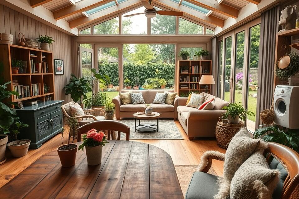 Gartenhaus-Einrichtungsstile