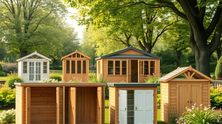 Gartenhaus Wandstärken im Vergleich