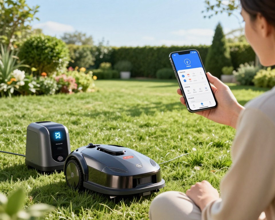 Mähroboter Erstinbetriebnahme