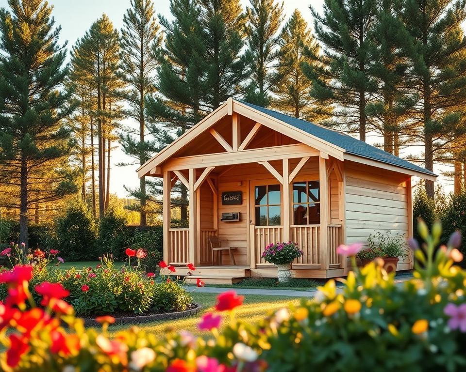 Warum sich Fichtenholz perfekt für Holzgartenhäuser eignet