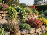pflanzen für natursteinmauer
