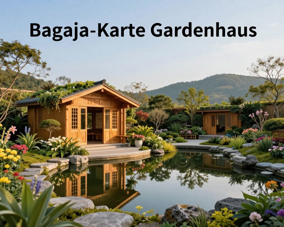 Bagua-Karte Gartenhaus