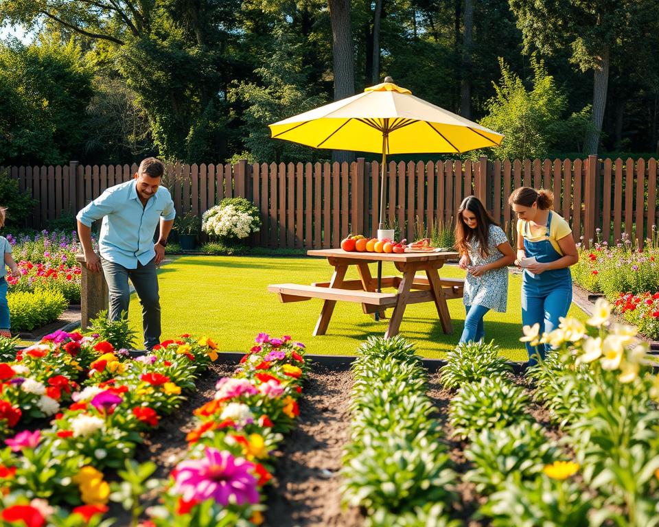 Familiengarten gestalten