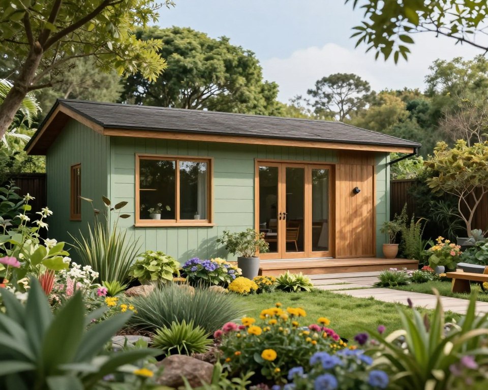 Farbwahl für Gartenhaus