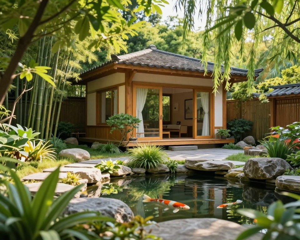 Feng Shui Gartenhaus
