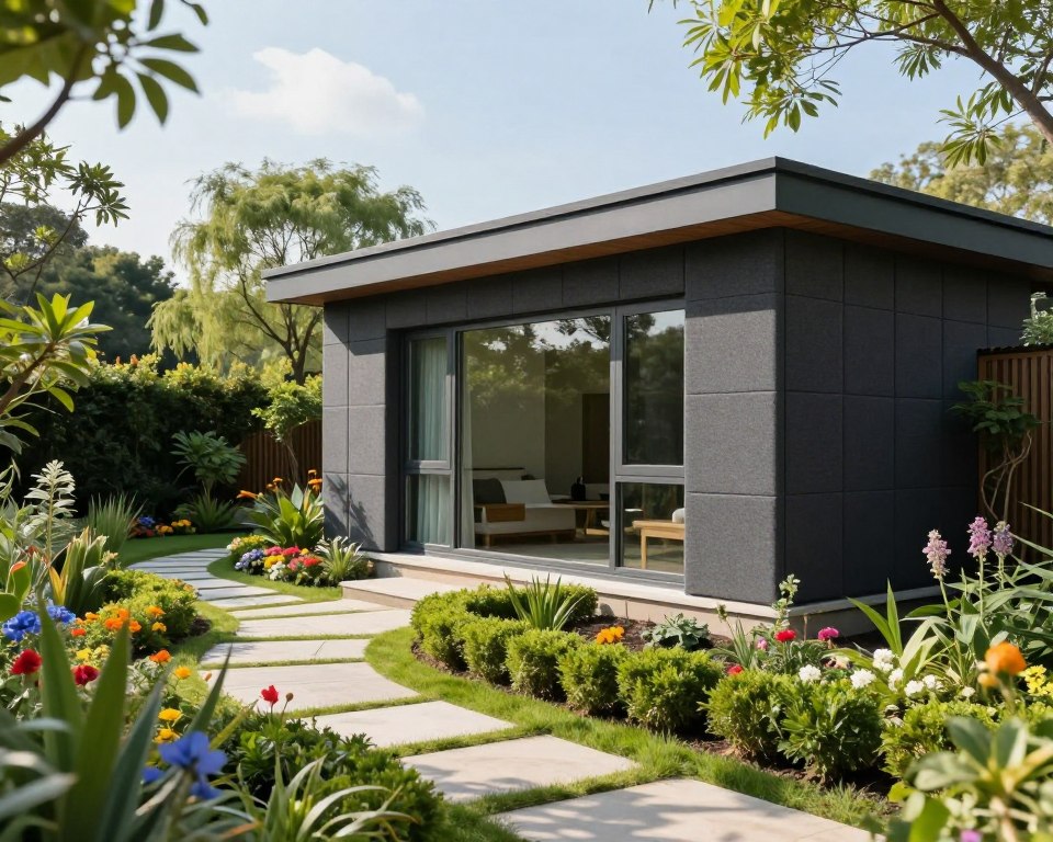 Gartenhaus mit Abhörschutz