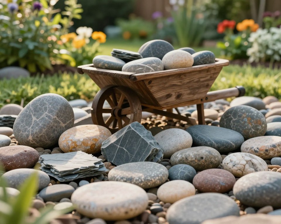 Steinarten für den Garten