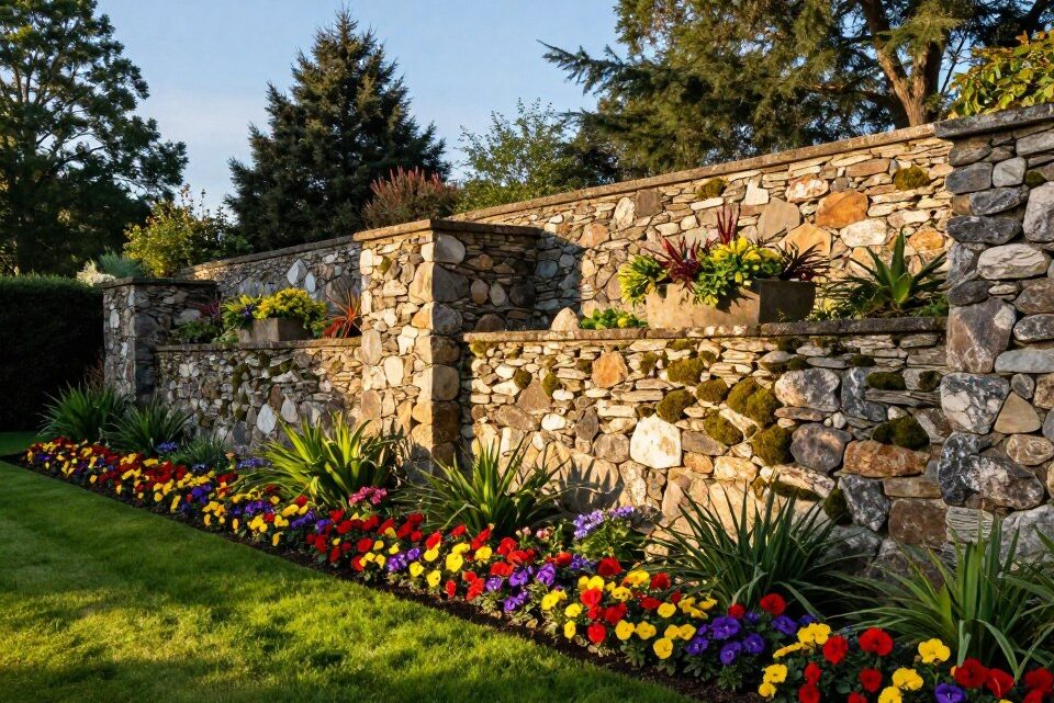 Mauern im Garten gestalten: Deine Schritt-für-Schritt-Anleitung