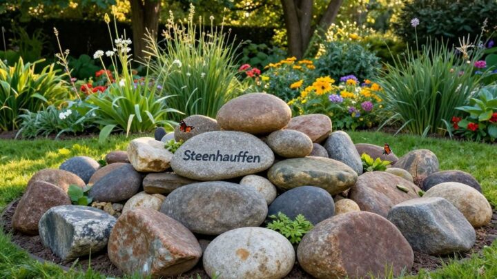 Steinhaufen im Garten: Ihre Schritt-für-Schritt-Anleitung