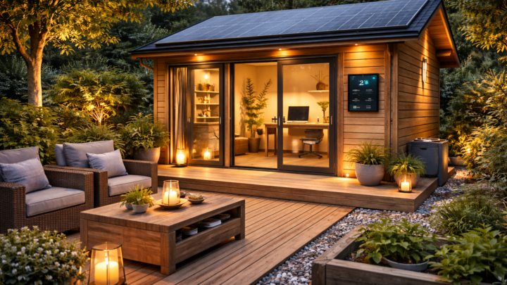 Smarte Gartenhäuser neu gedacht: Funktionalität, Komfort und nachhaltige Nutzung im Außenbereich